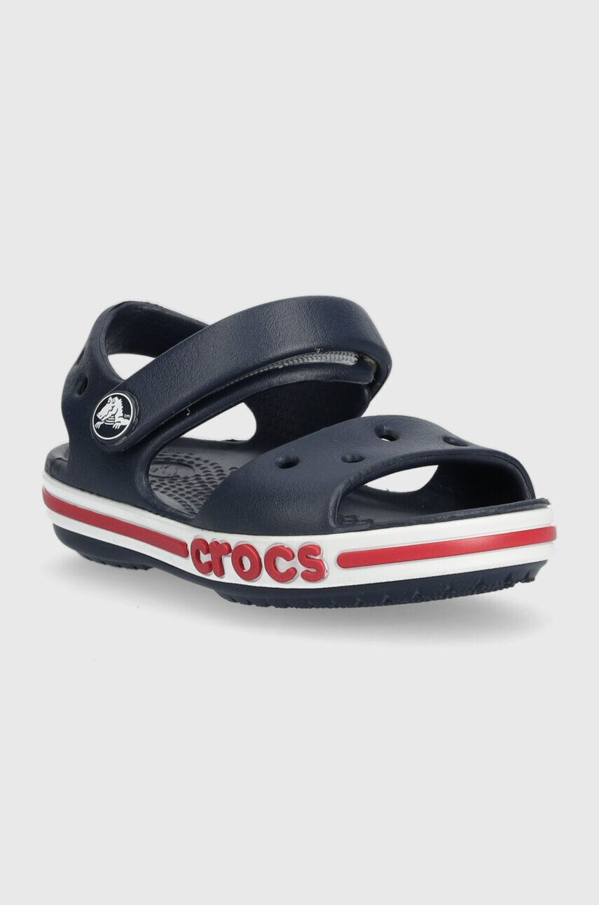 Crocs sandale copii BAYABAND SANDAL culoarea albastru marin - Pled.ro