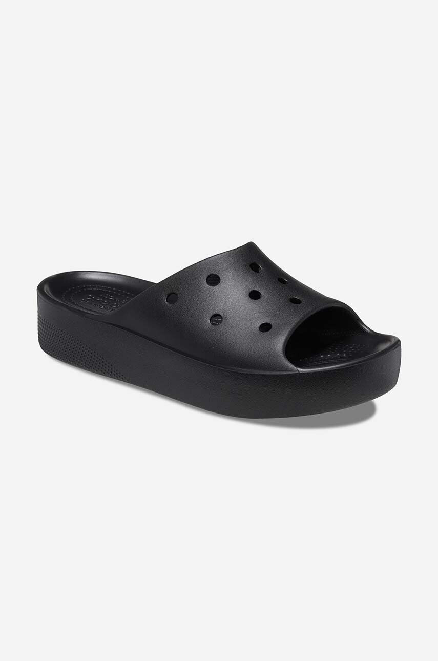 Crocs slapi culoarea maro - Pled.ro