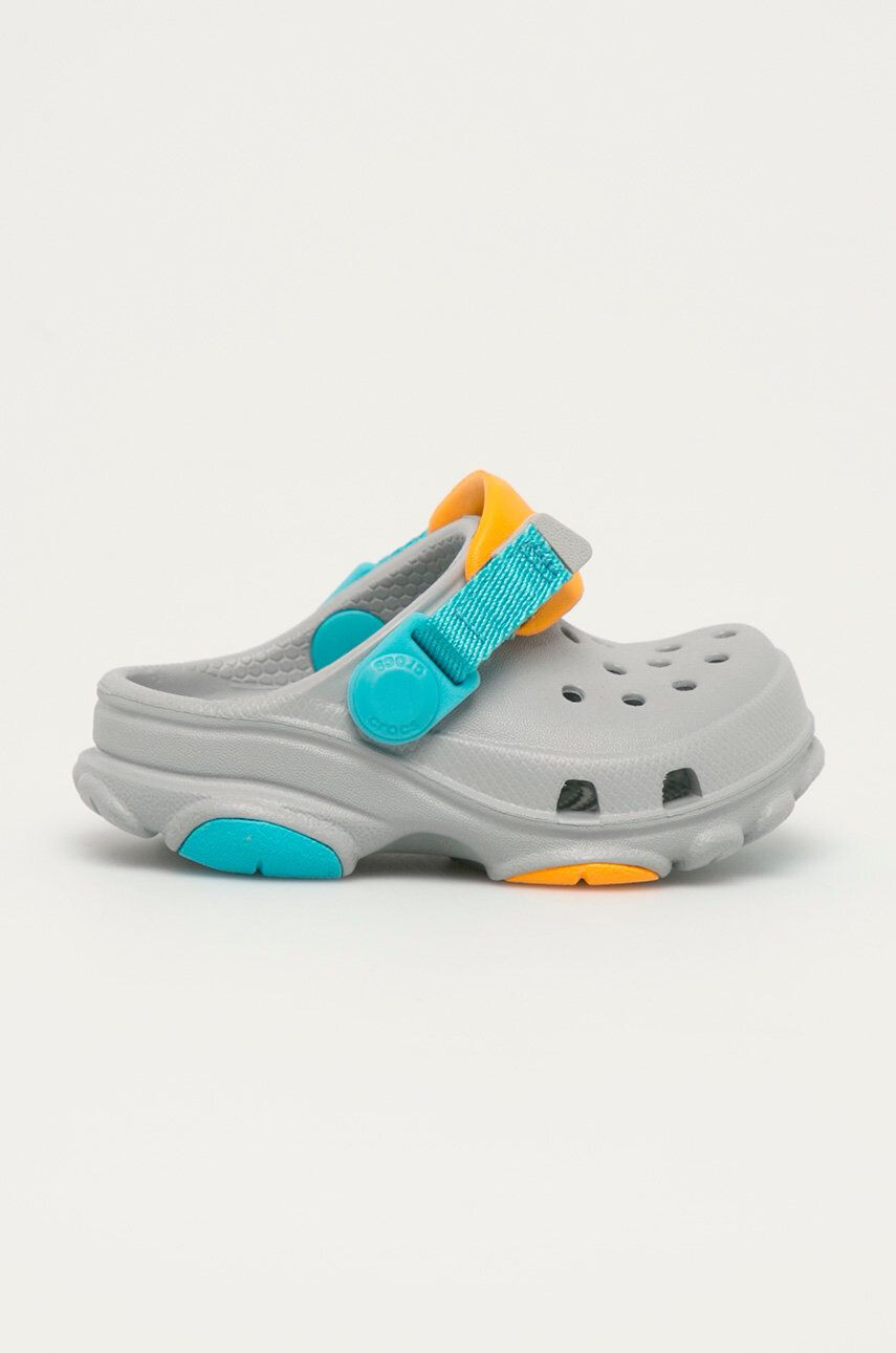 Crocs slapi copii culoarea albastru marin - Pled.ro