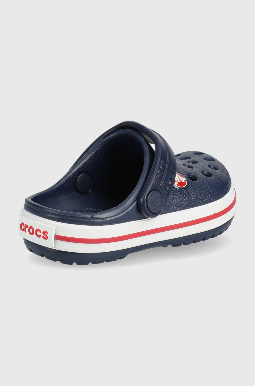 Crocs slapi copii culoarea albastru marin - Pled.ro