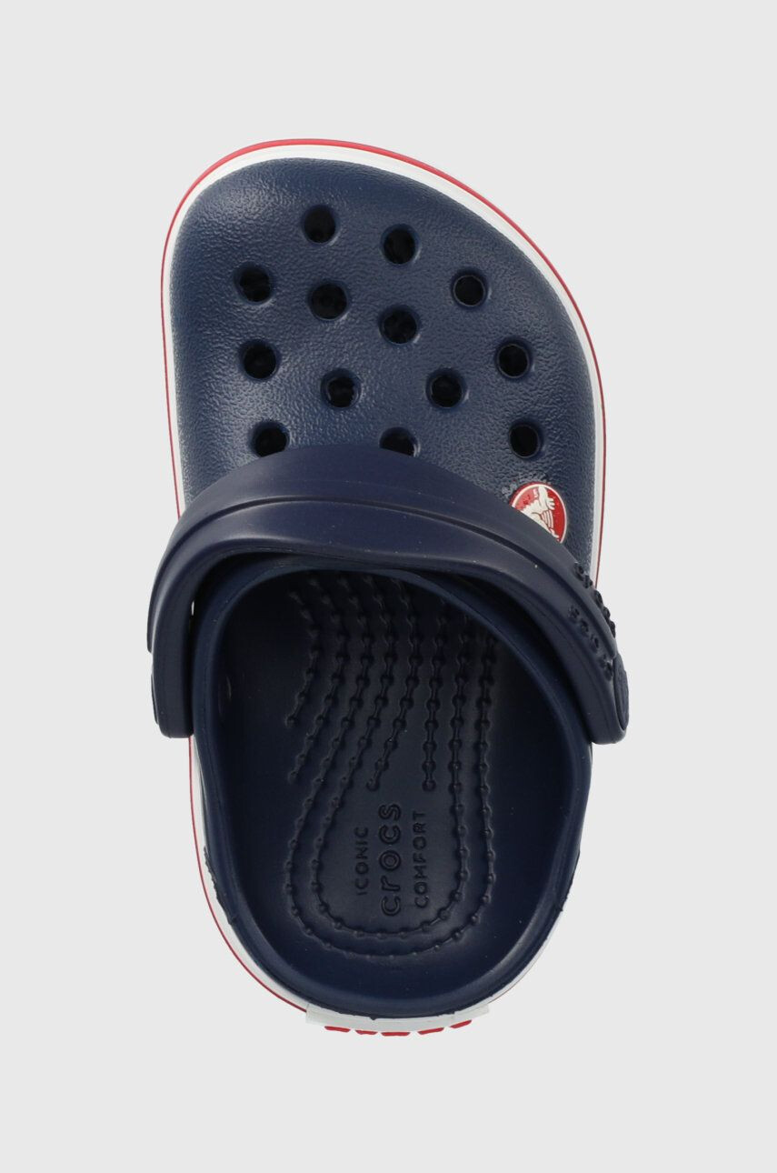 Crocs slapi copii culoarea albastru marin - Pled.ro