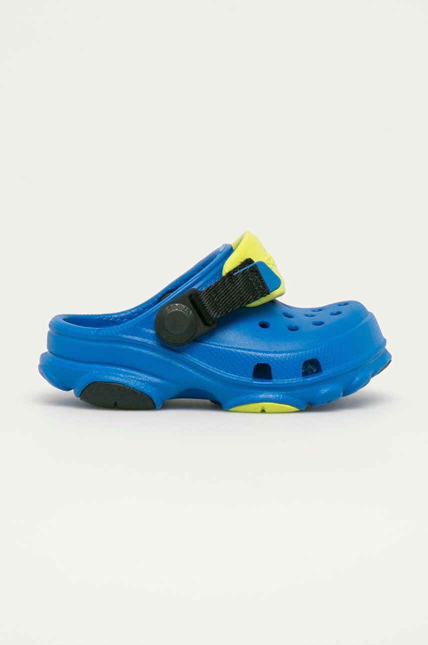 Crocs slapi copii culoarea gri - Pled.ro