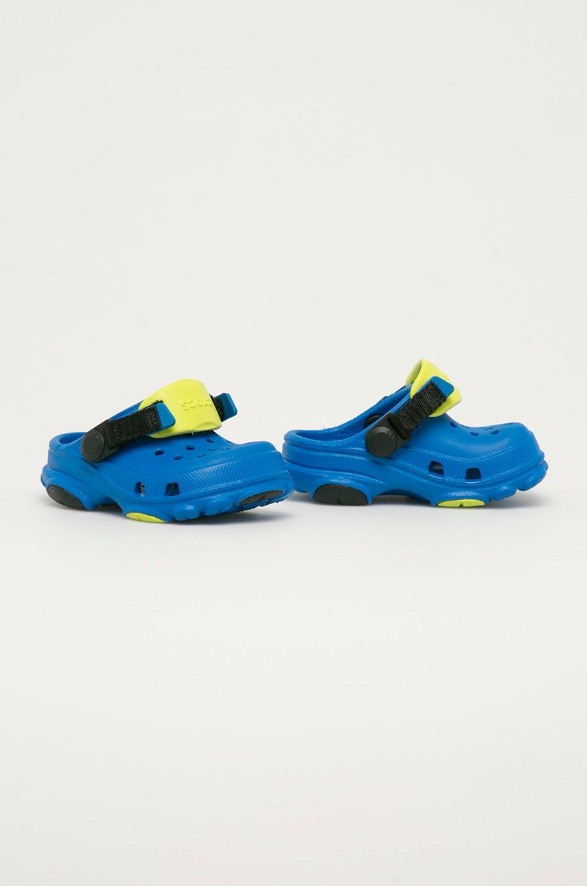 Crocs slapi copii culoarea gri - Pled.ro