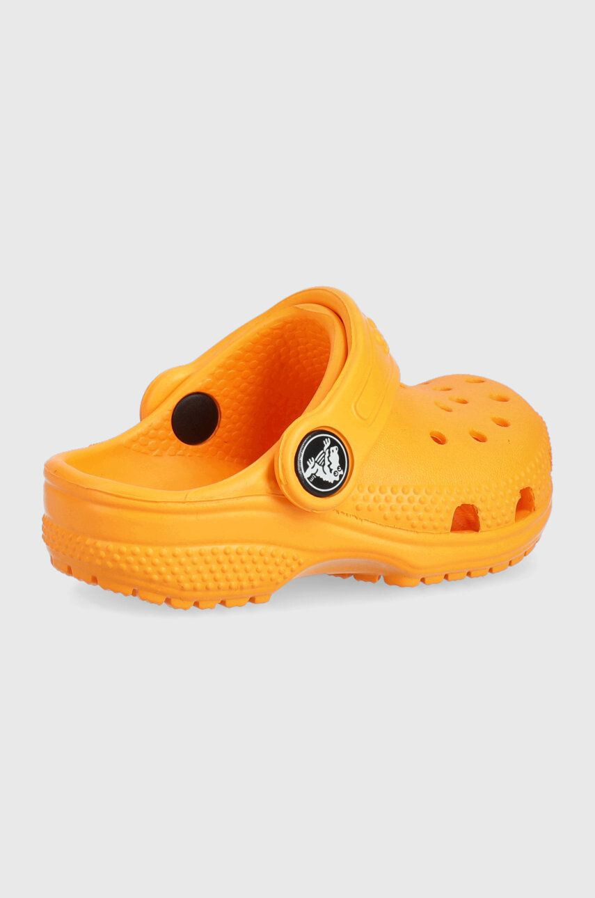 Crocs slapi copii culoarea portocaliu - Pled.ro