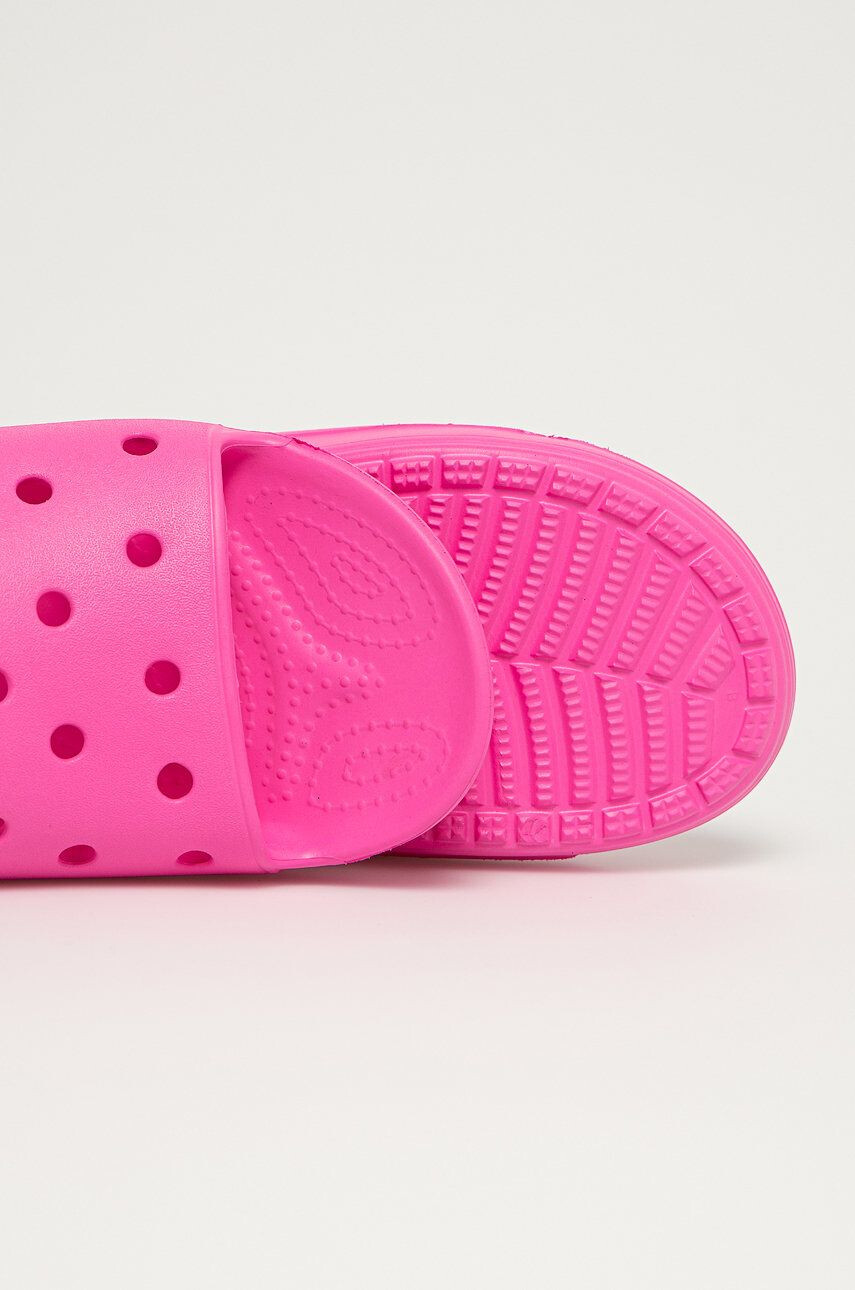 Crocs slapi copii culoarea roz - Pled.ro