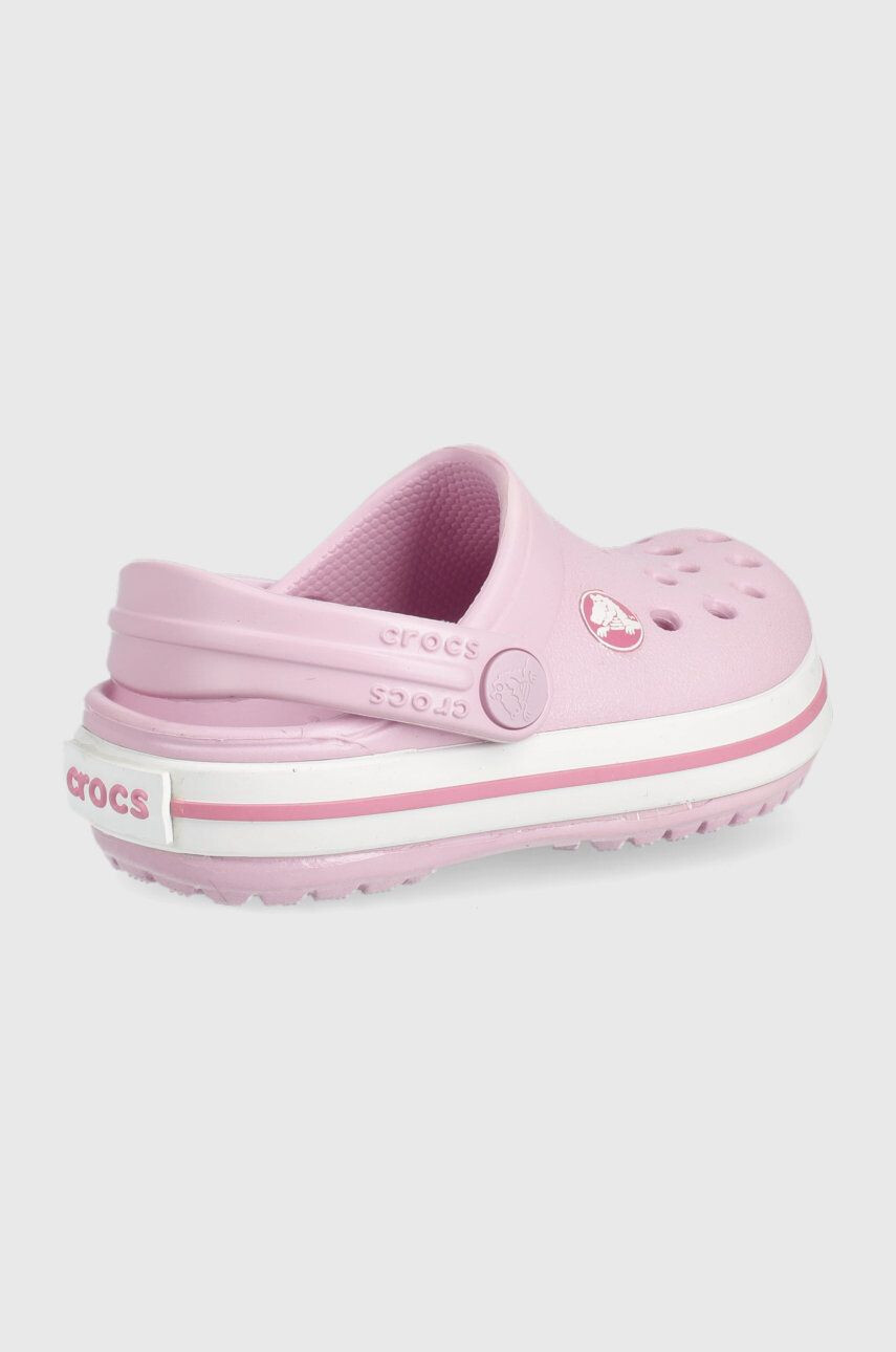 Crocs slapi copii culoarea albastru marin - Pled.ro