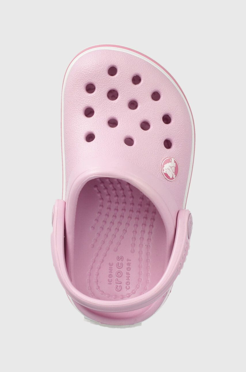 Crocs slapi copii culoarea albastru marin - Pled.ro