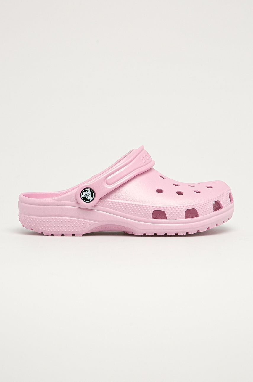 Crocs slapi copii culoarea galben - Pled.ro