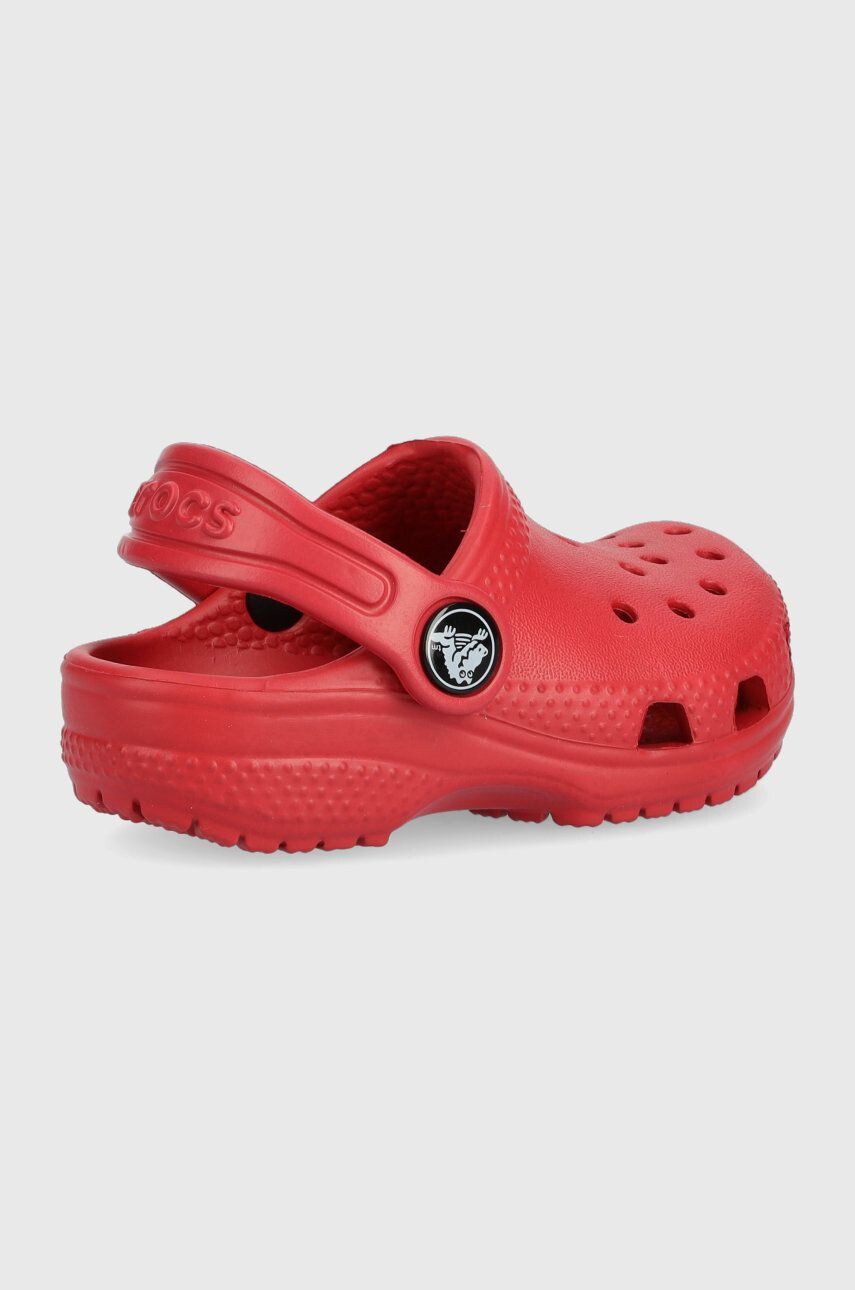 Crocs slapi copii culoarea galben - Pled.ro