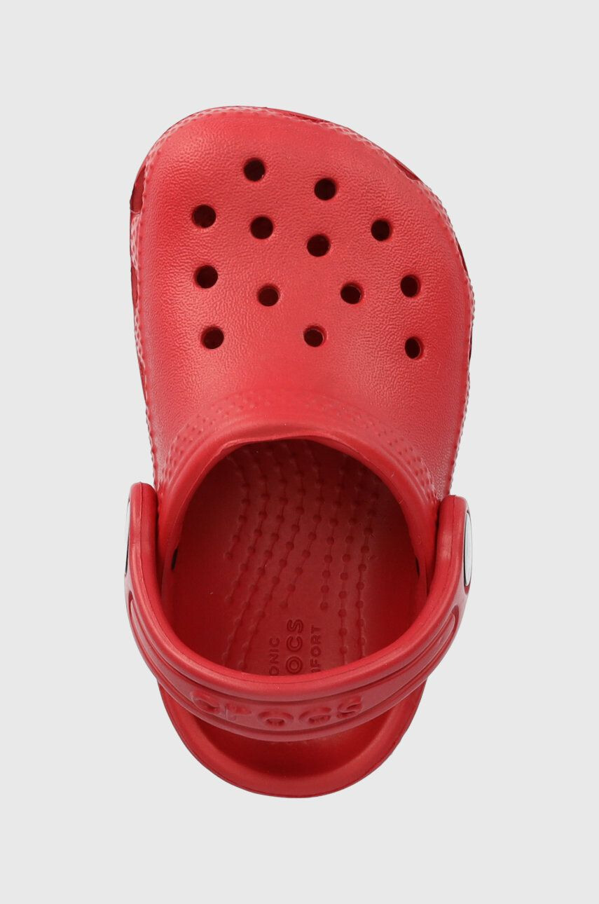 Crocs slapi copii culoarea galben - Pled.ro