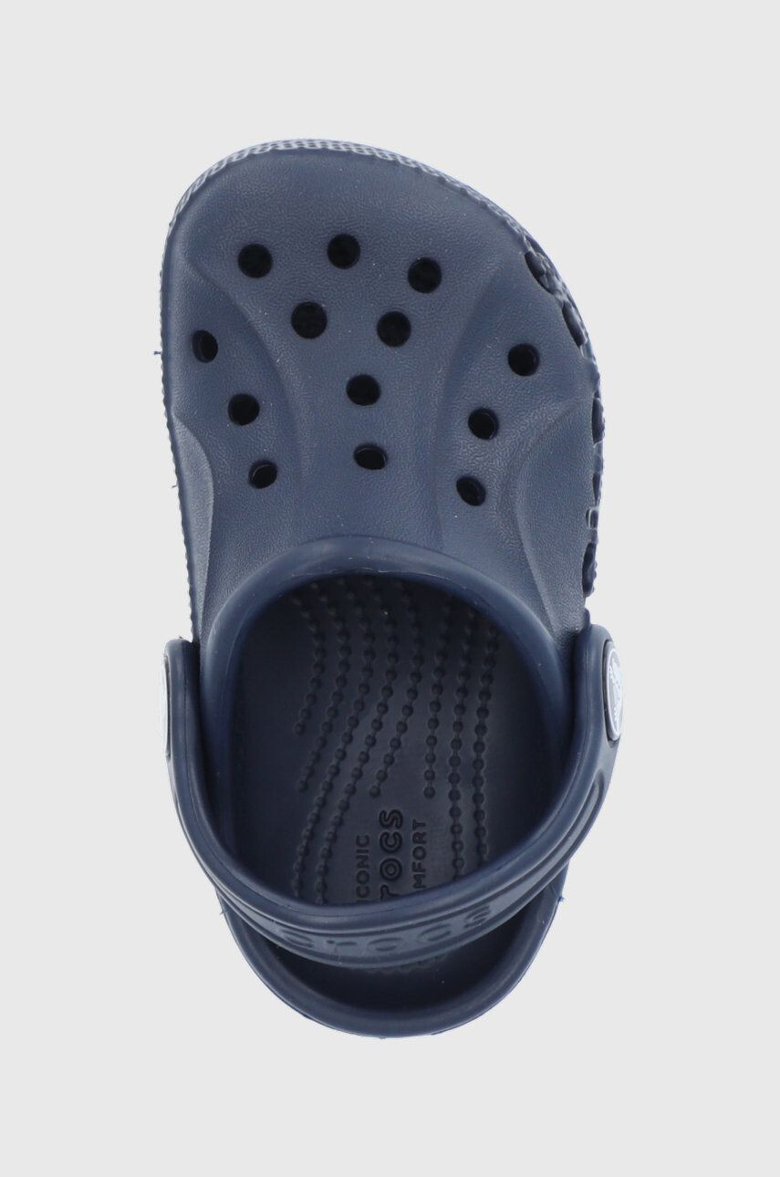 Crocs Șlapi copii culoarea albastru marin - Pled.ro