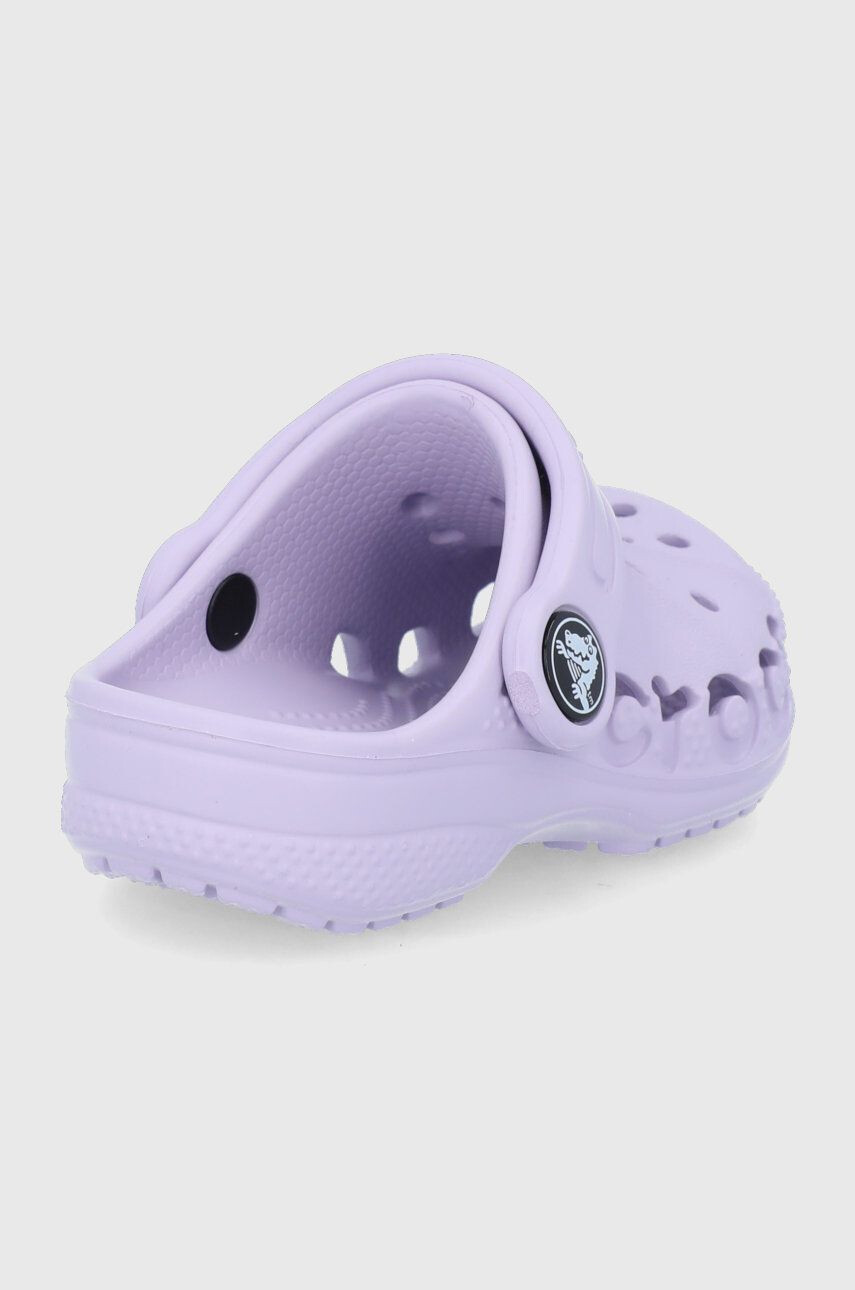 Crocs slapi copii culoarea negru - Pled.ro