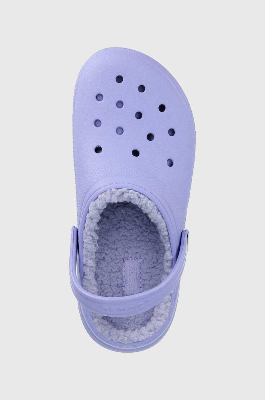 Crocs slapi copii culoarea violet - Pled.ro