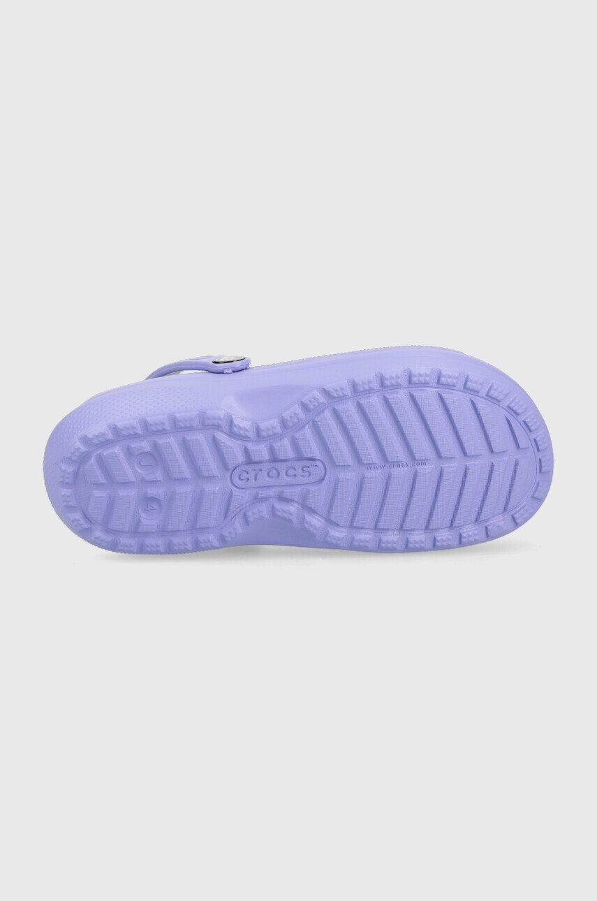 Crocs slapi copii culoarea violet - Pled.ro