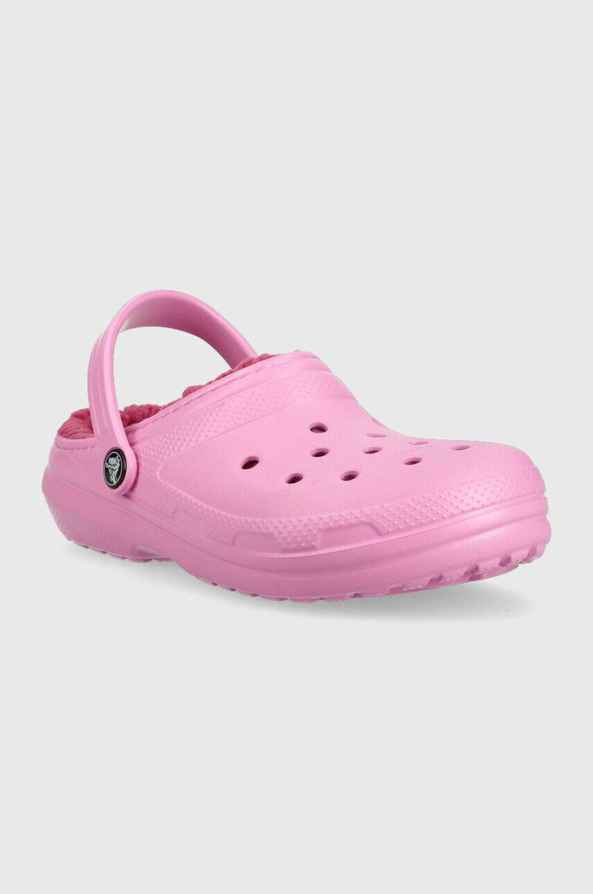 Crocs slapi copii culoarea roz - Pled.ro