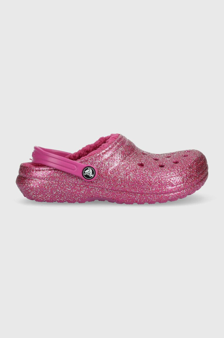 Crocs slapi copii culoarea roz - Pled.ro