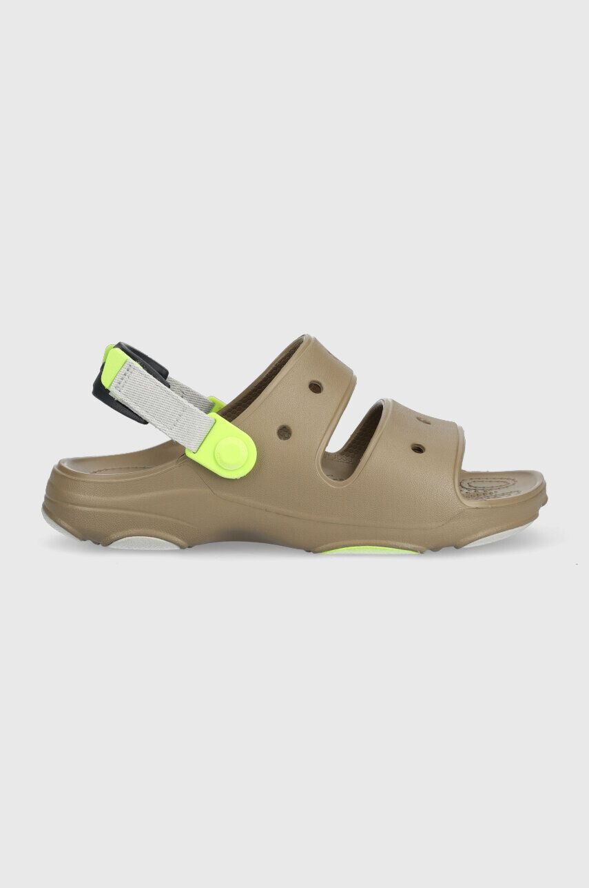 Crocs slapi copii culoarea galben - Pled.ro