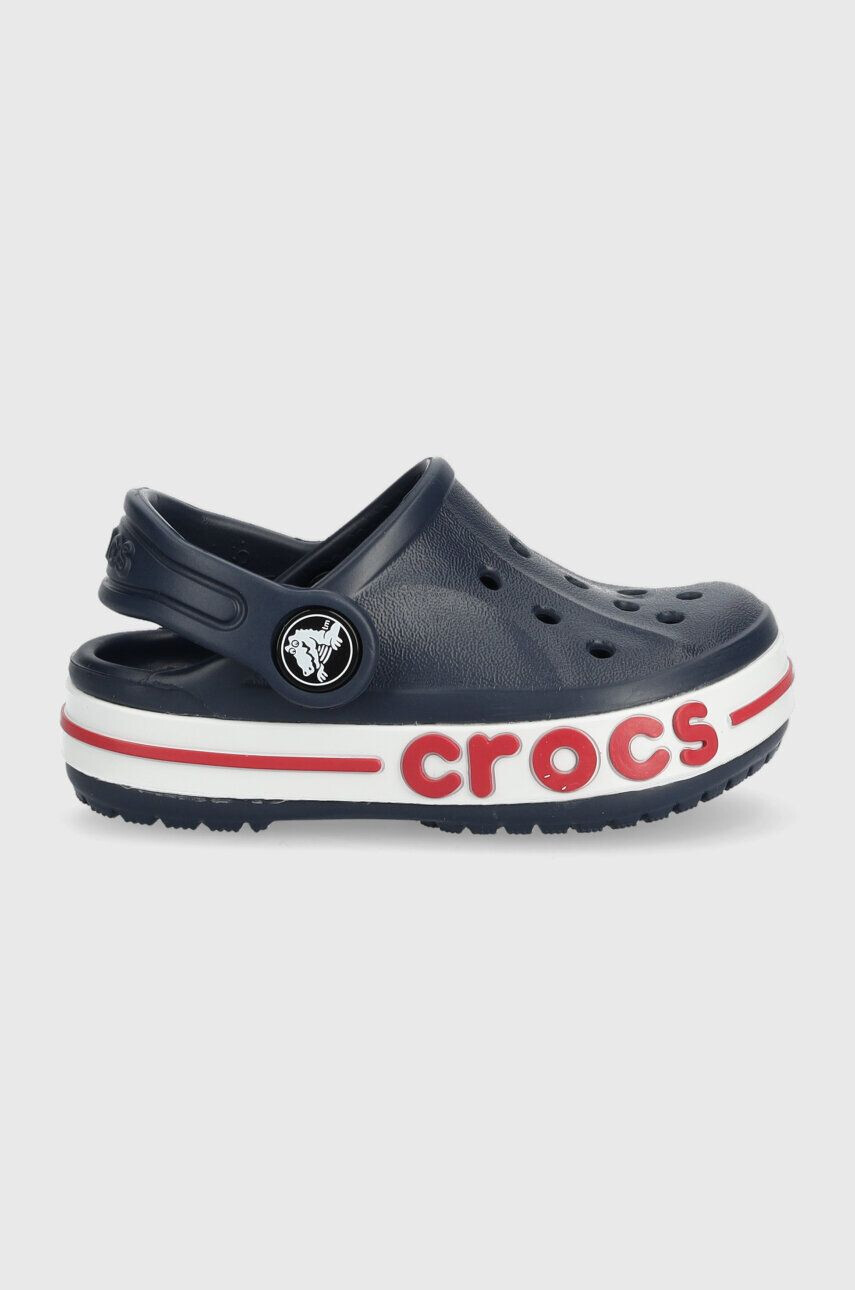 Crocs slapi copii culoarea albastru marin - Pled.ro