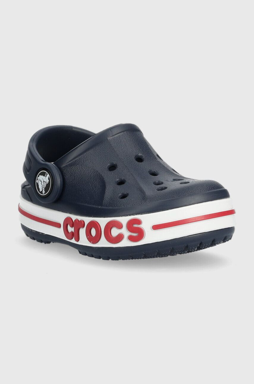 Crocs slapi copii culoarea albastru marin - Pled.ro