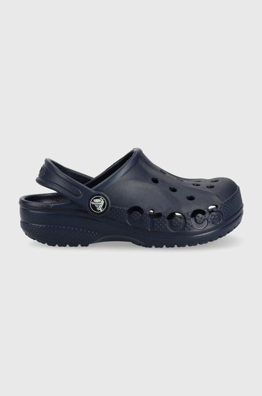 Crocs slapi copii culoarea albastru marin - Pled.ro