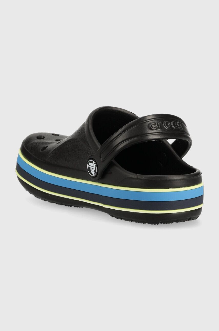 Crocs slapi copii culoarea negru - Pled.ro