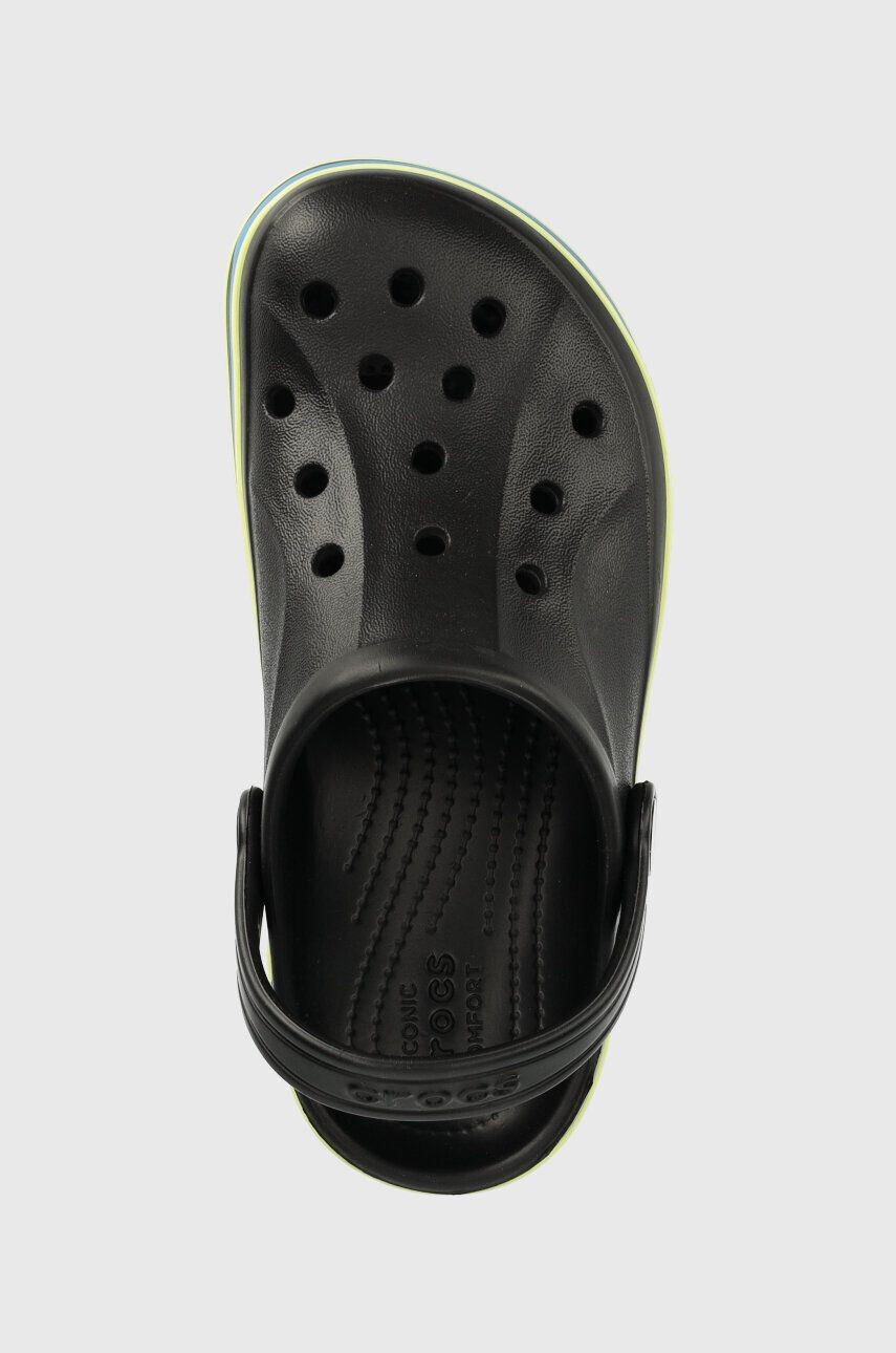 Crocs slapi copii culoarea negru - Pled.ro