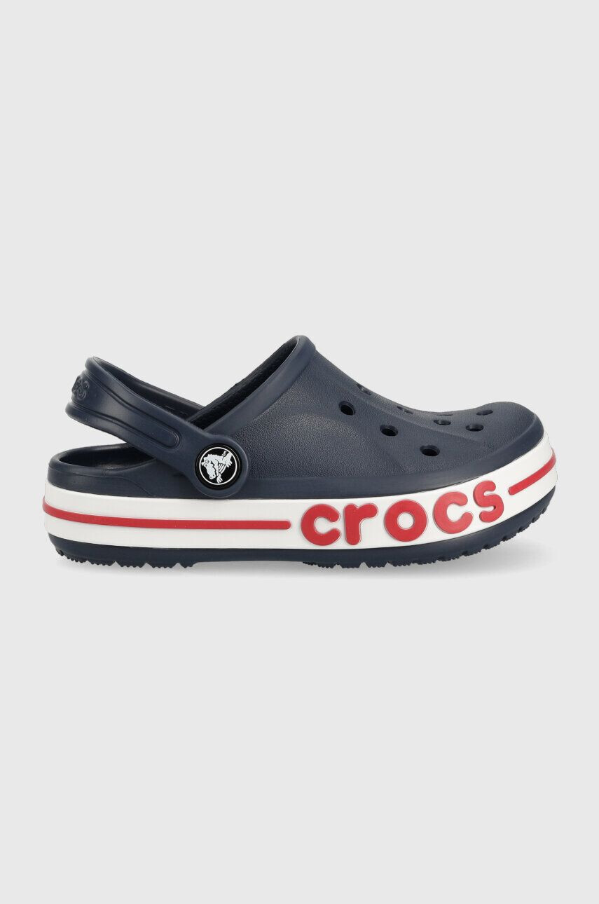 Crocs slapi copii culoarea albastru marin - Pled.ro