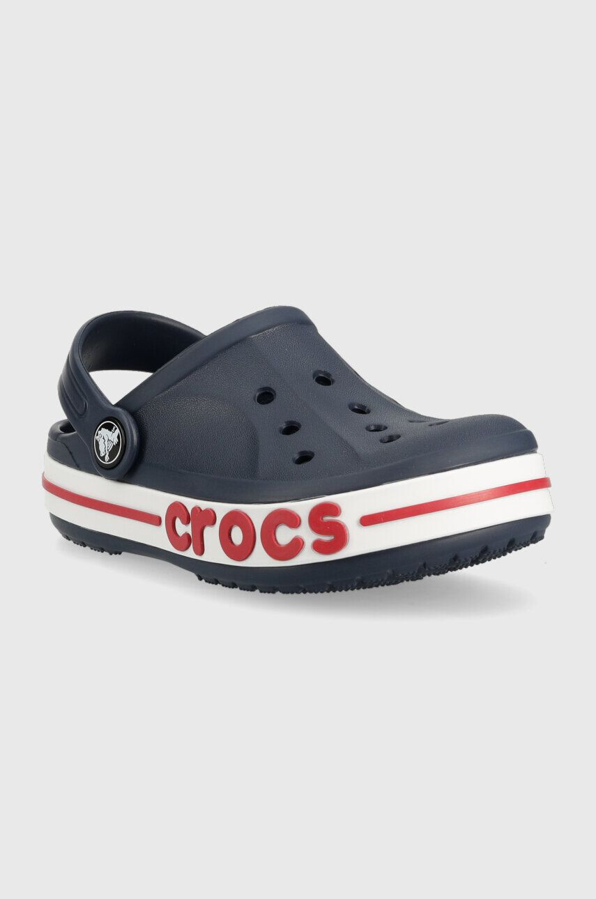 Crocs slapi copii culoarea albastru marin - Pled.ro