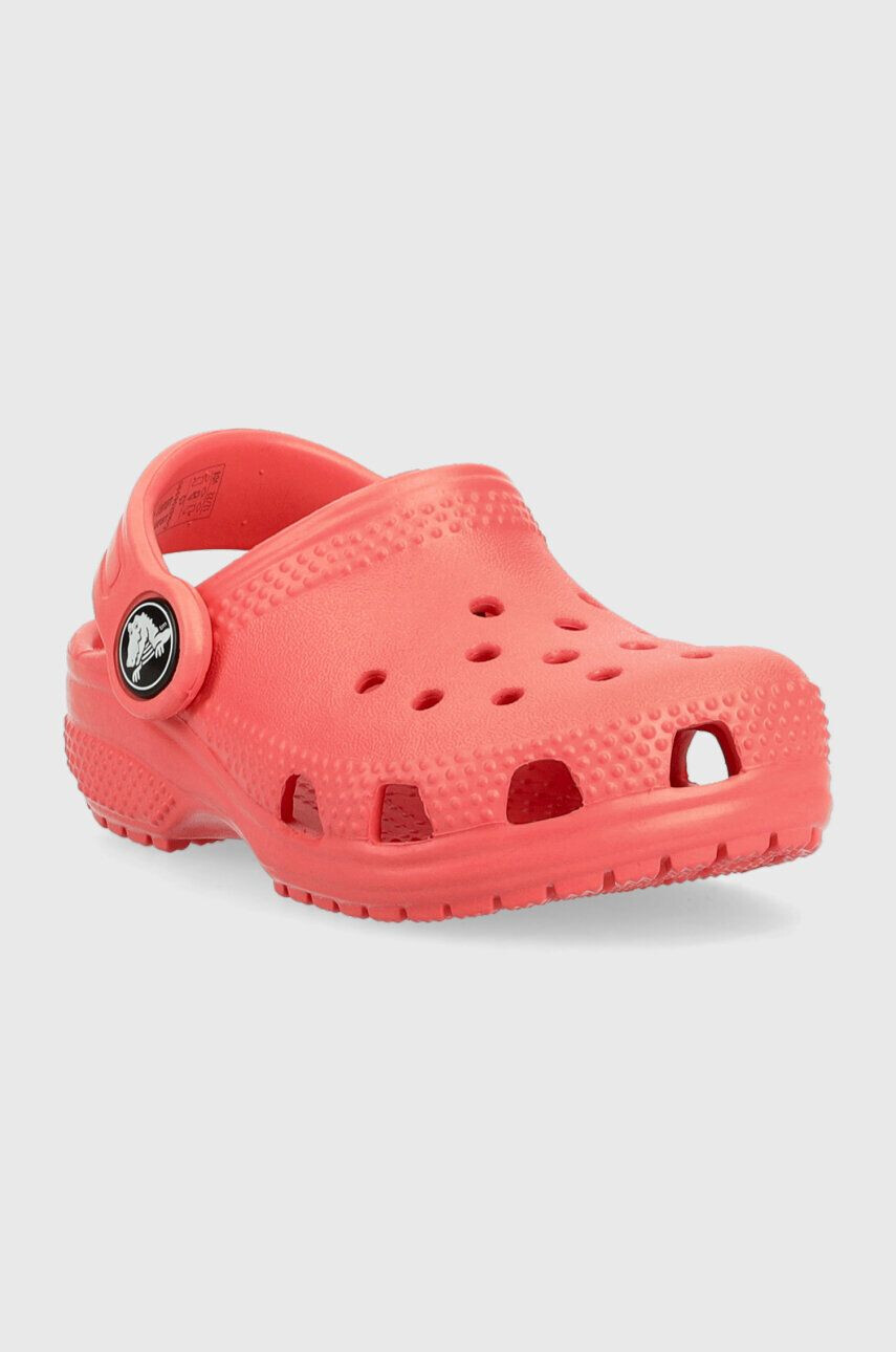 Crocs slapi copii culoarea negru - Pled.ro