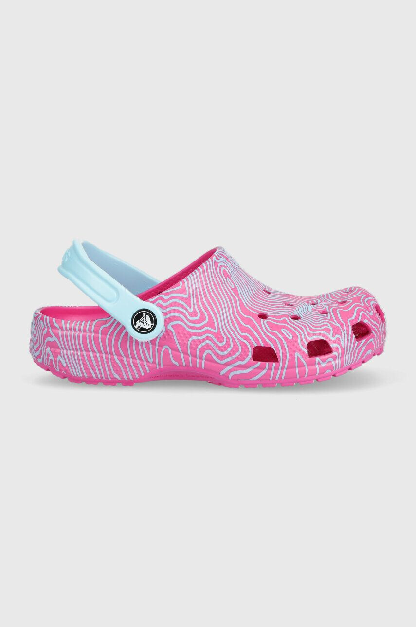 Crocs slapi copii culoarea roz - Pled.ro