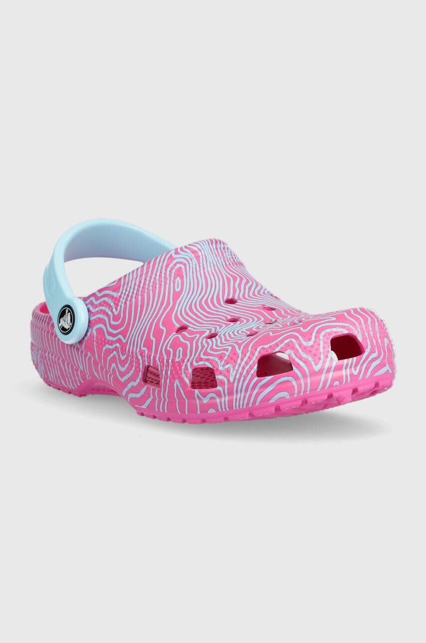 Crocs slapi copii culoarea roz - Pled.ro