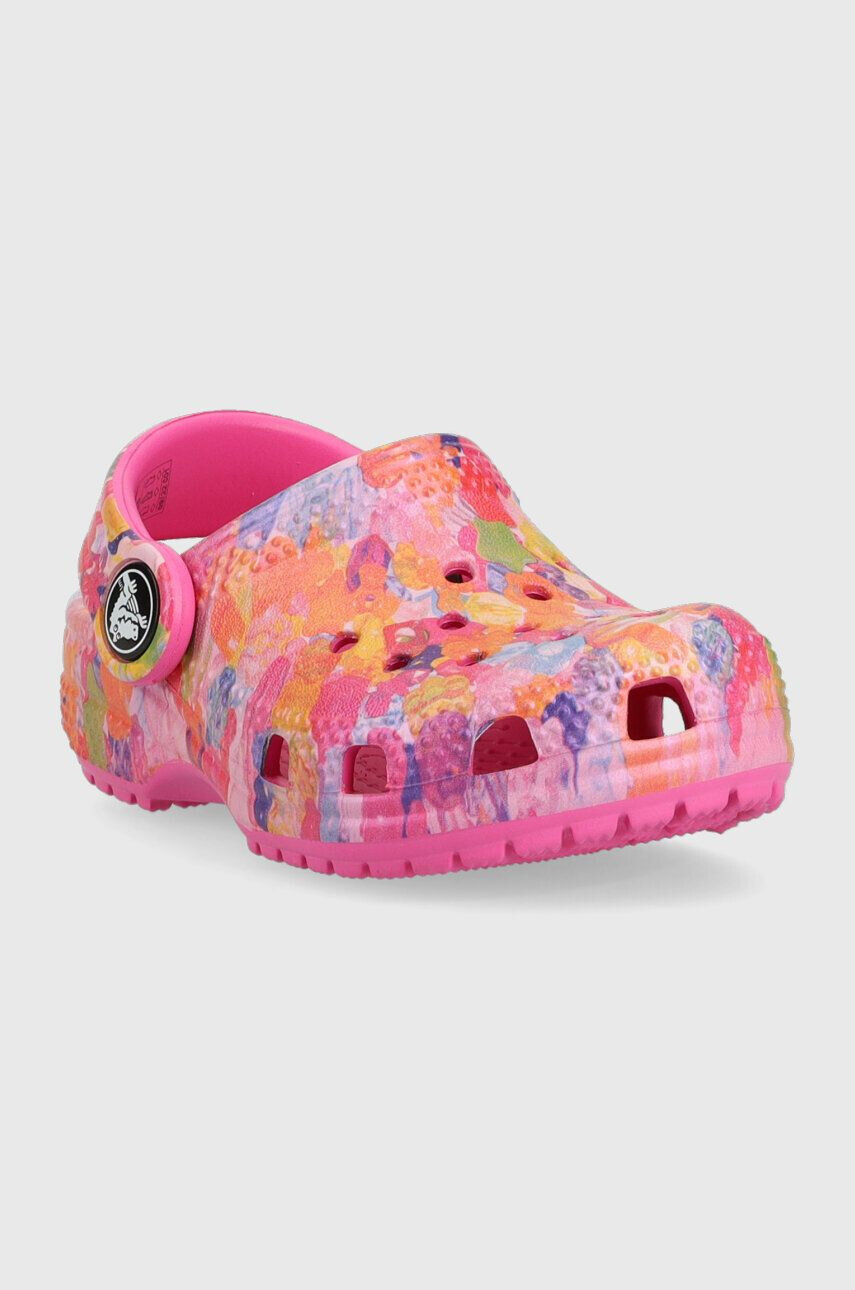 Crocs slapi copii culoarea roz - Pled.ro