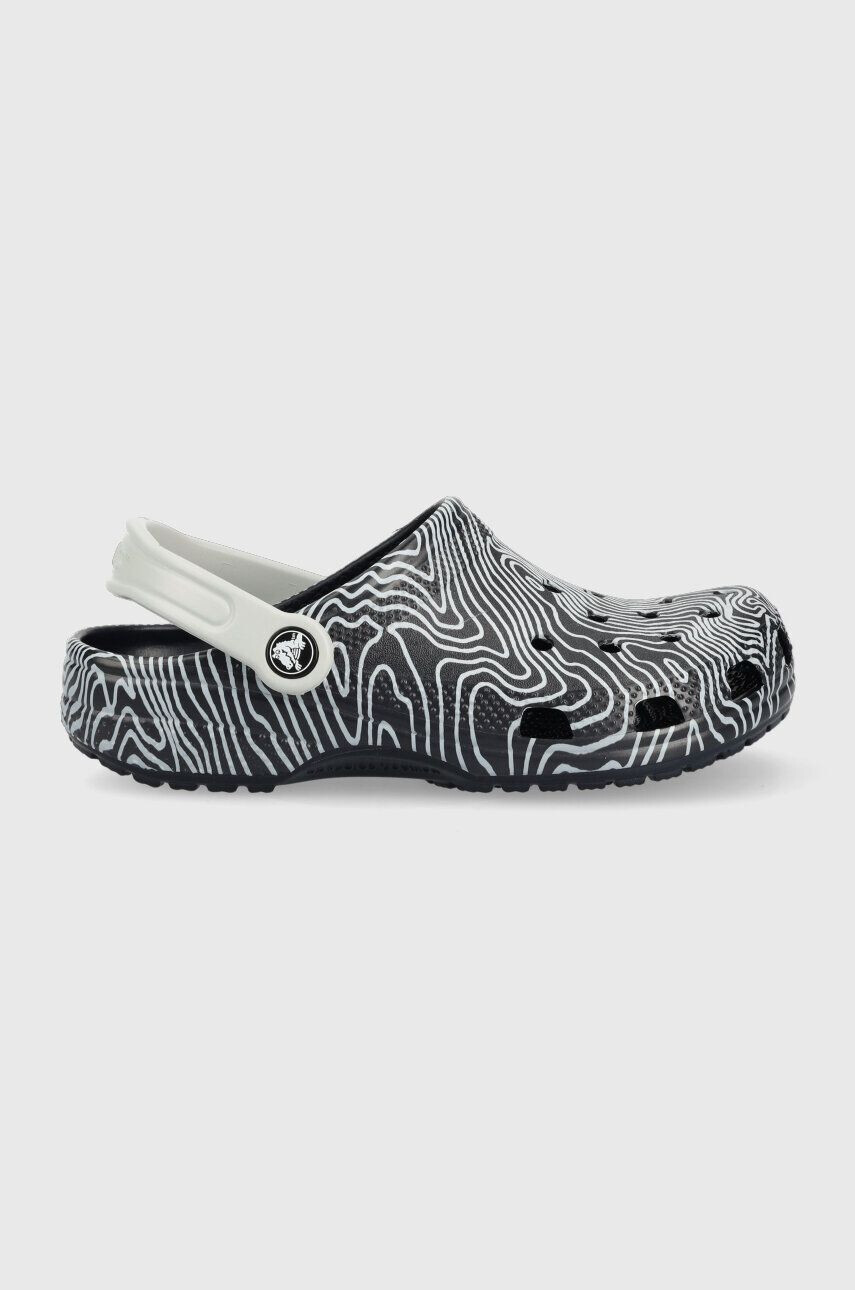 Crocs slapi copii culoarea albastru marin - Pled.ro