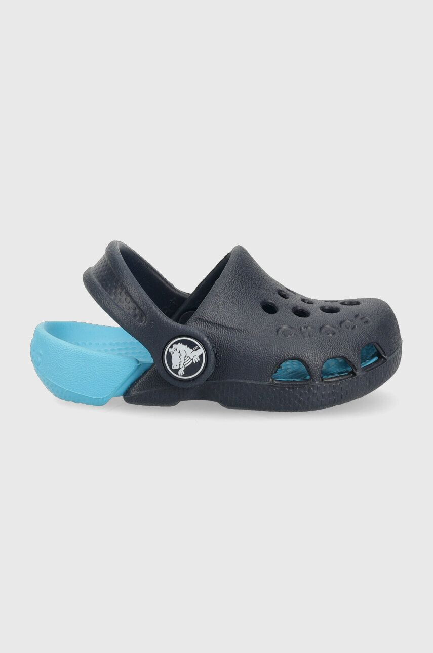 Crocs slapi copii culoarea albastru marin - Pled.ro