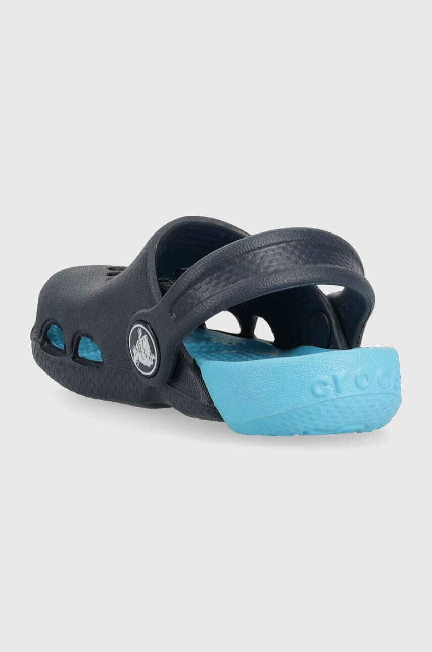 Crocs slapi copii culoarea albastru marin - Pled.ro