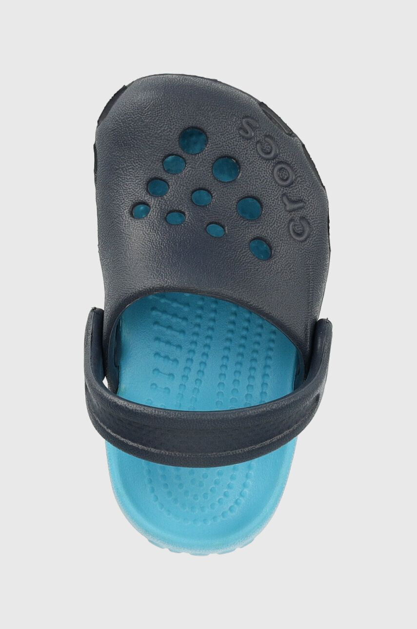 Crocs slapi copii culoarea albastru marin - Pled.ro