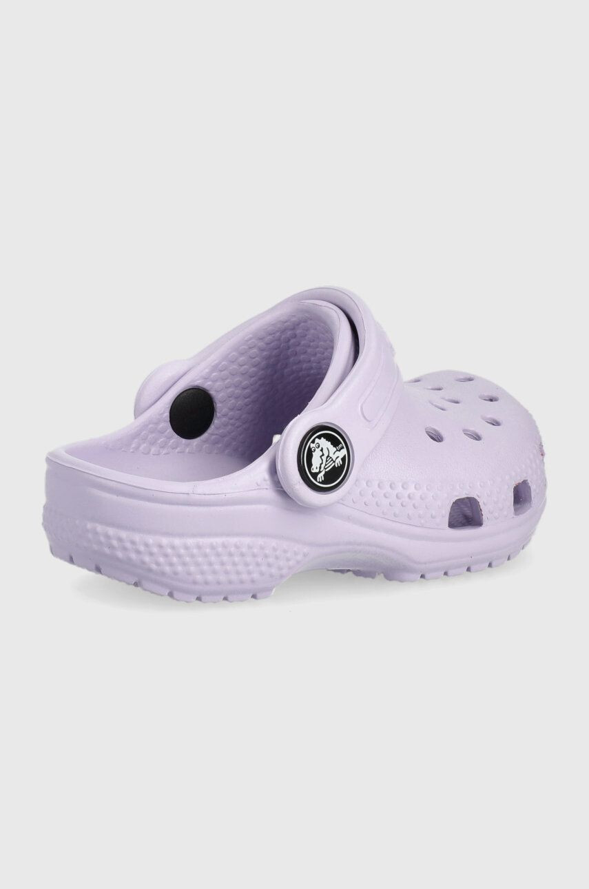 Crocs slapi copii culoarea violet - Pled.ro