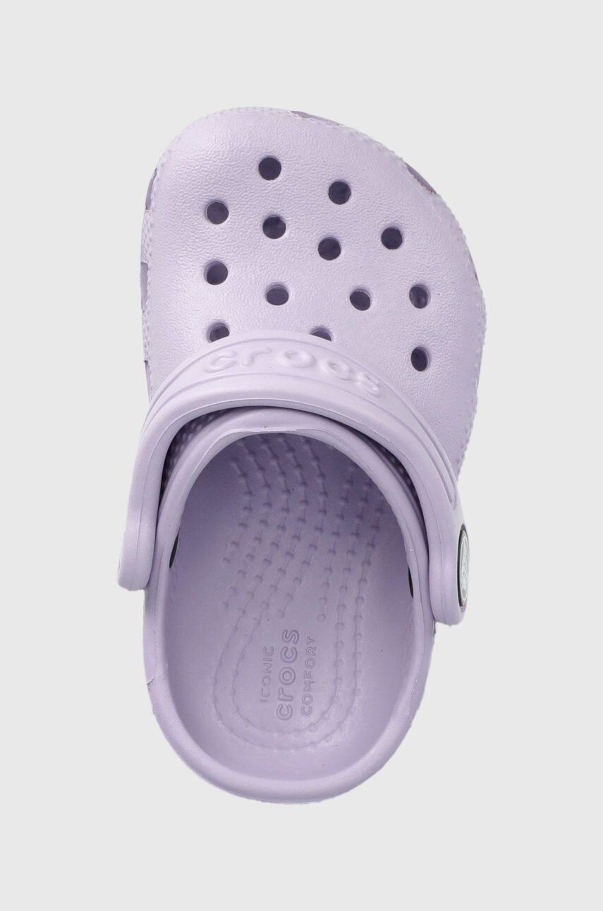 Crocs slapi copii culoarea violet - Pled.ro