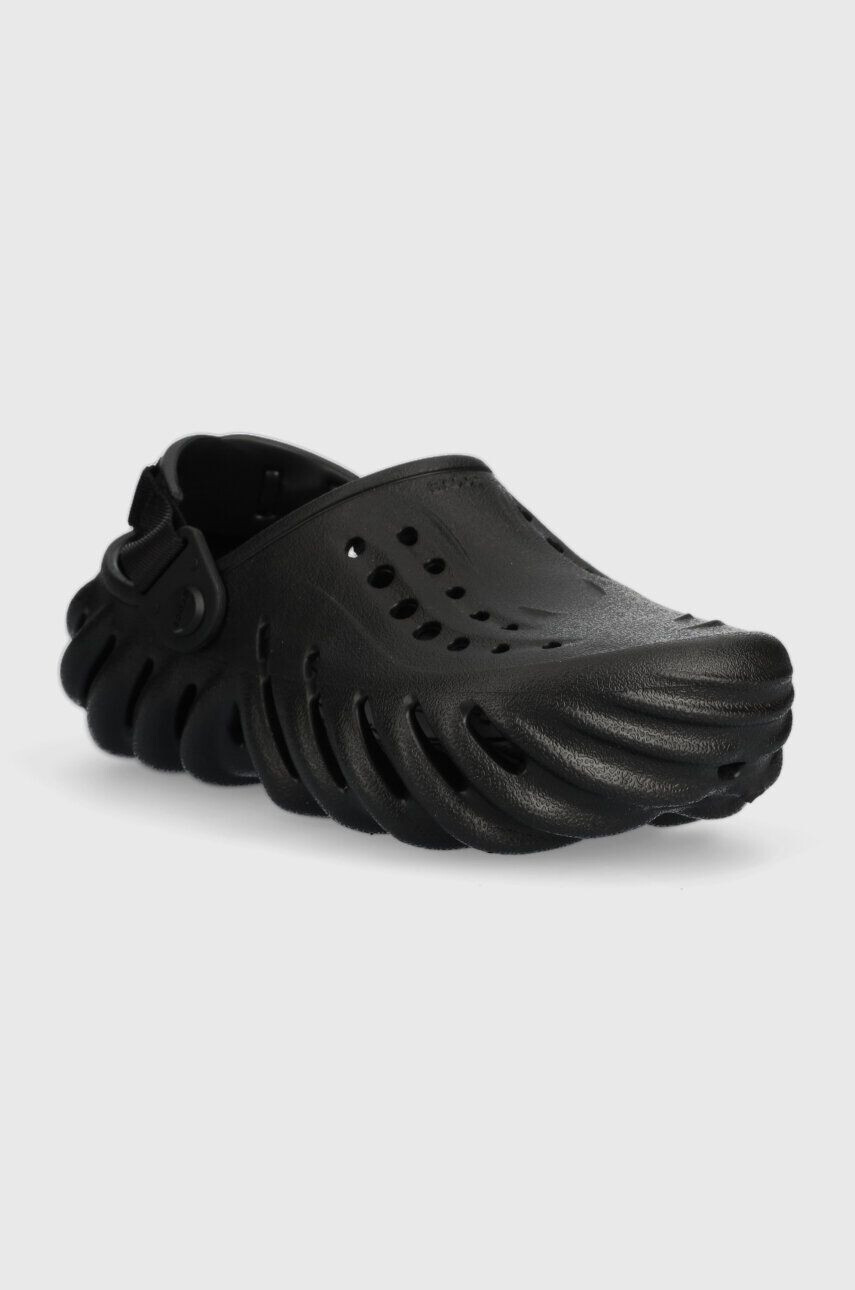 Crocs slapi copii culoarea negru - Pled.ro