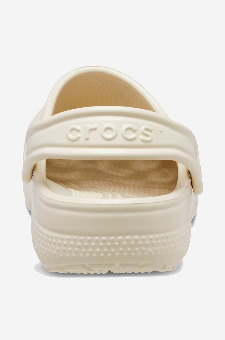 Crocs slapi Classic culoarea bej - Pled.ro