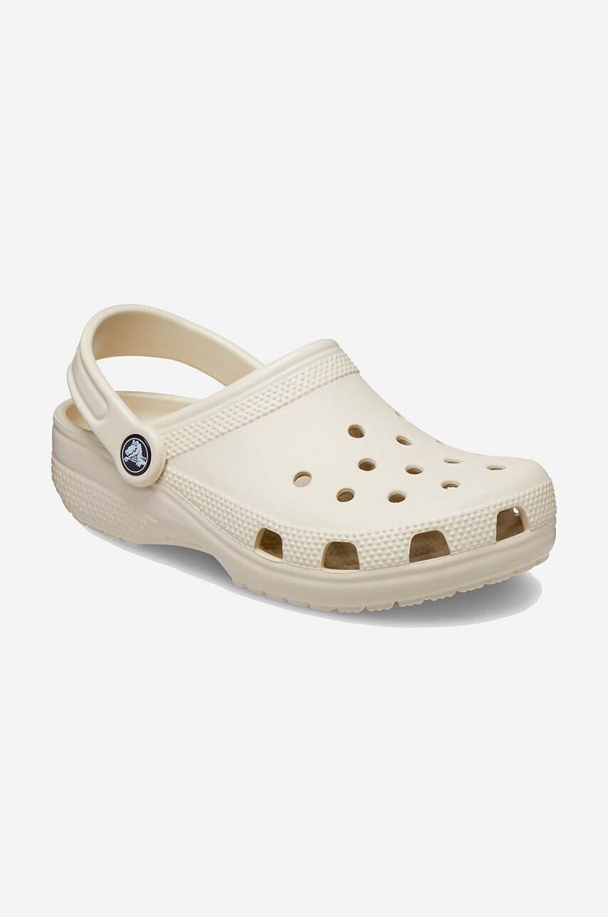 Crocs slapi Classic culoarea bej - Pled.ro