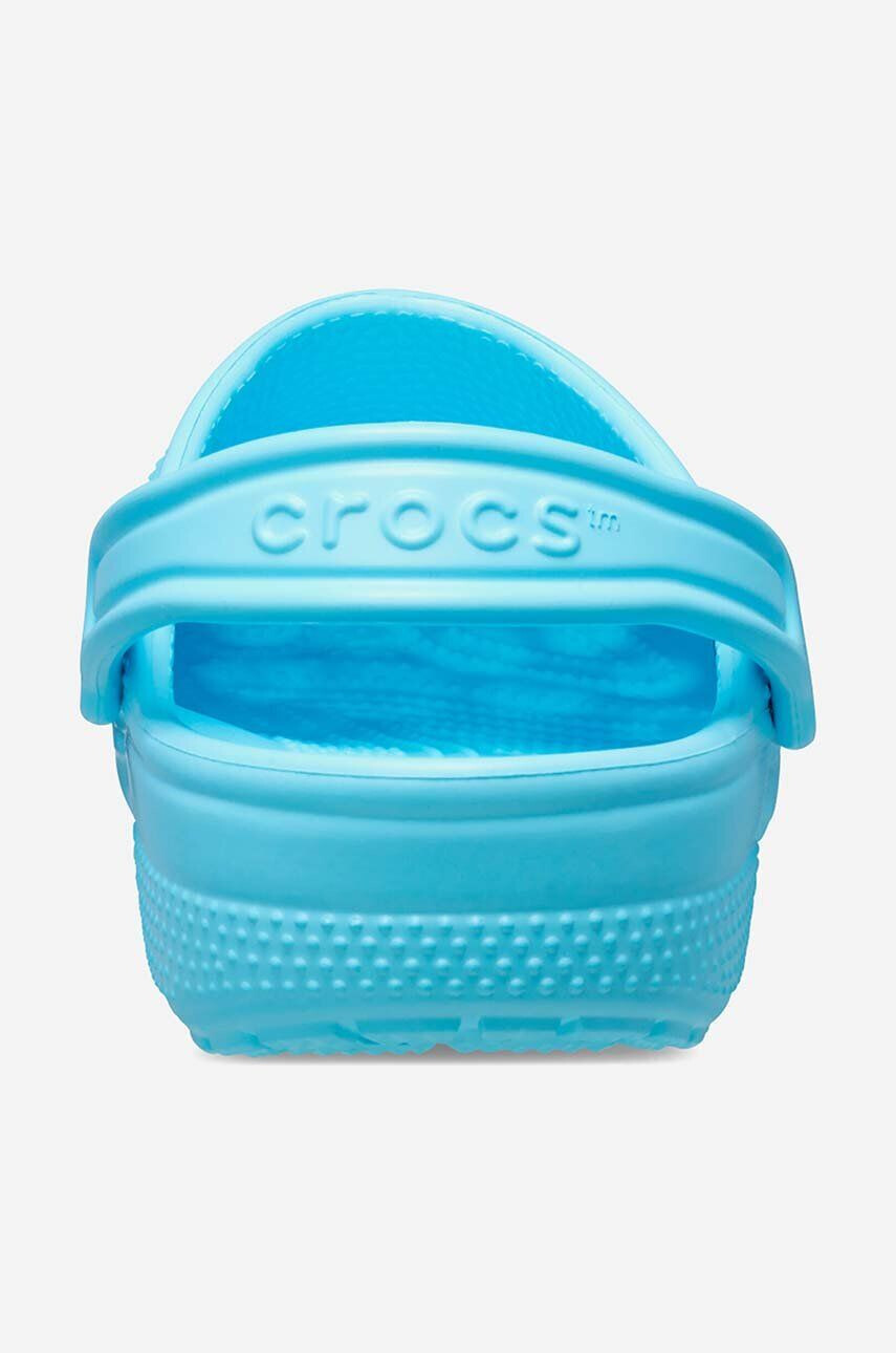 Crocs slapi Classic Kids Clog culoarea turcoaz - Pled.ro