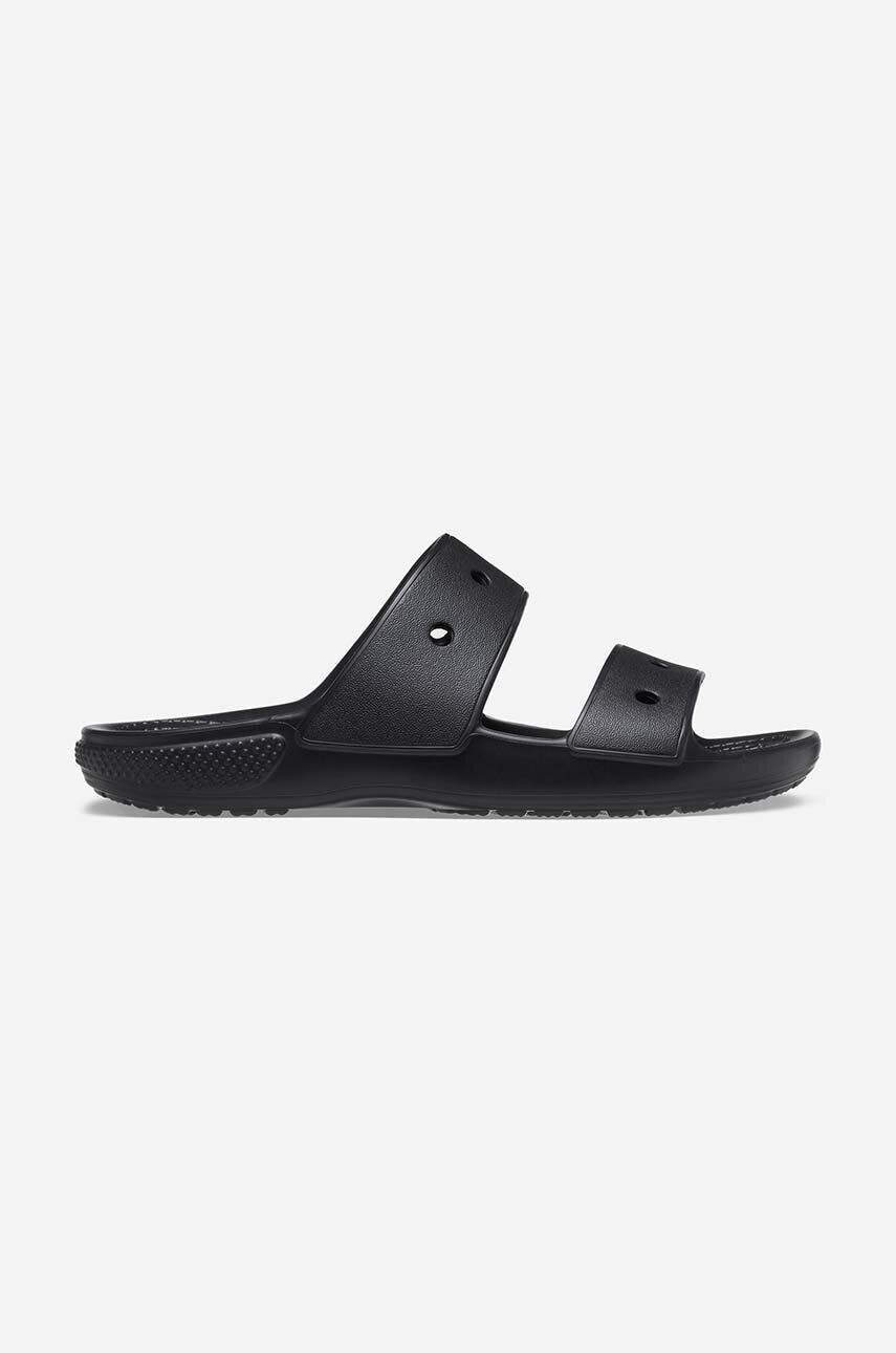 Crocs slapi Classic Sandal Kids culoarea negru - Pled.ro