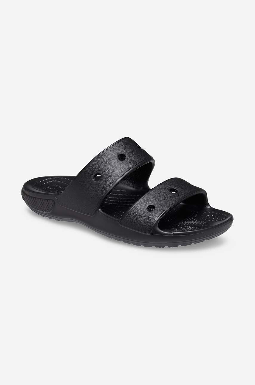 Crocs slapi Classic Sandal Kids culoarea negru - Pled.ro