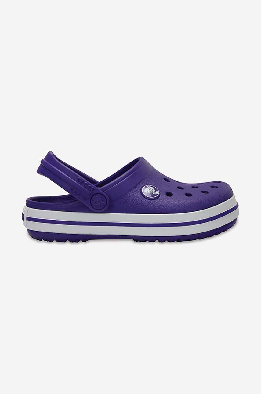 Crocs slapi copii CROCBAND 204537 culoarea violet - Pled.ro