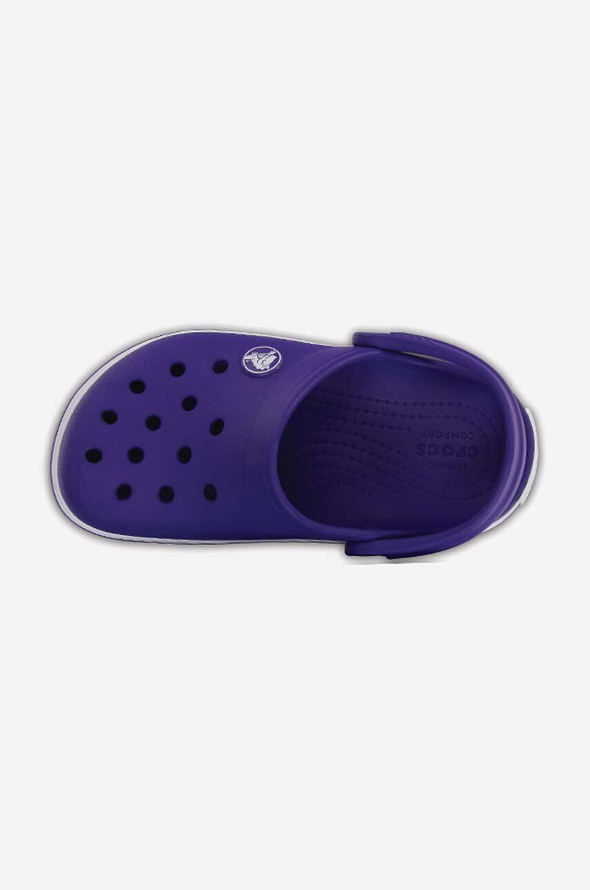 Crocs slapi copii CROCBAND 204537 culoarea violet - Pled.ro