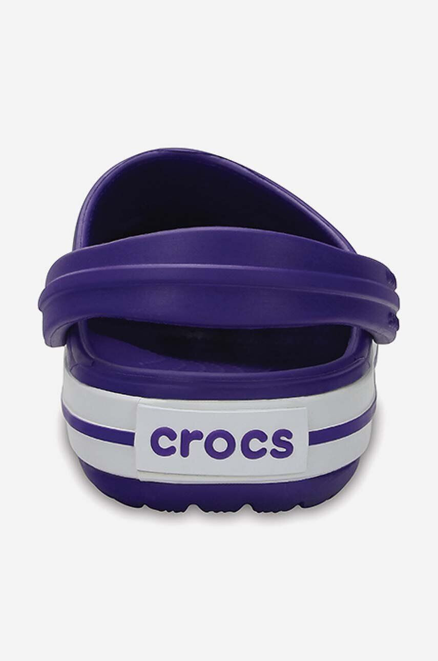 Crocs slapi copii CROCBAND 204537 culoarea violet - Pled.ro