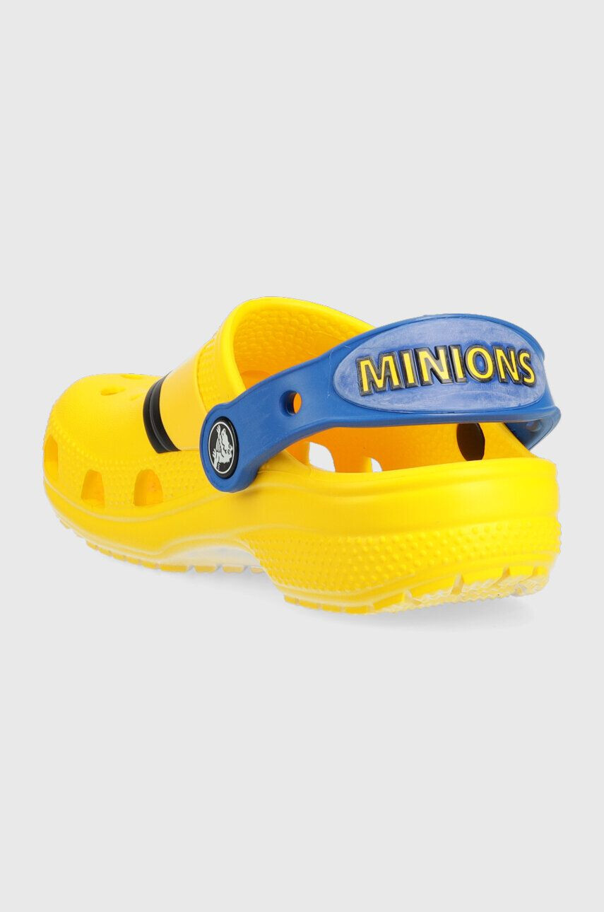 Crocs slapi copii x Minions culoarea galben - Pled.ro