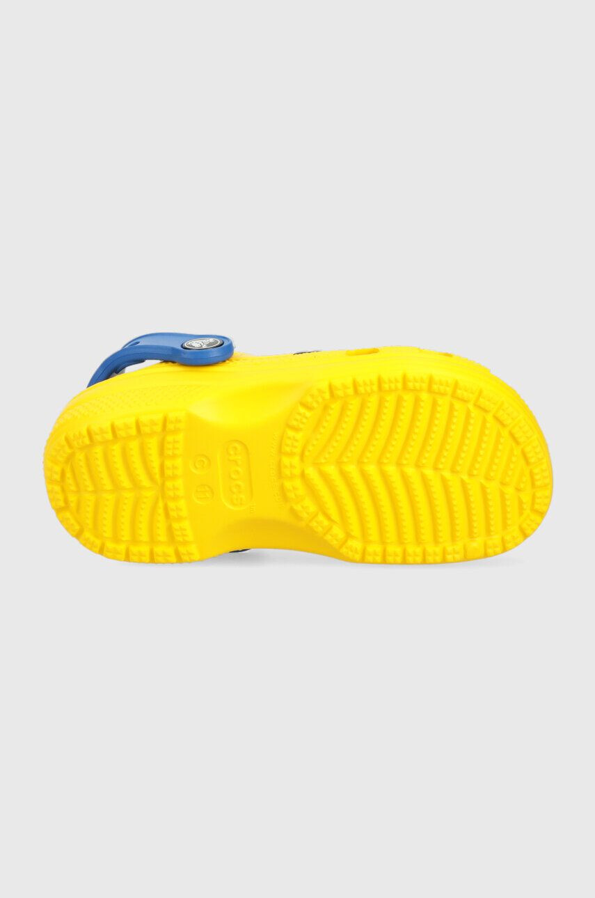 Crocs slapi copii x Minions culoarea galben - Pled.ro