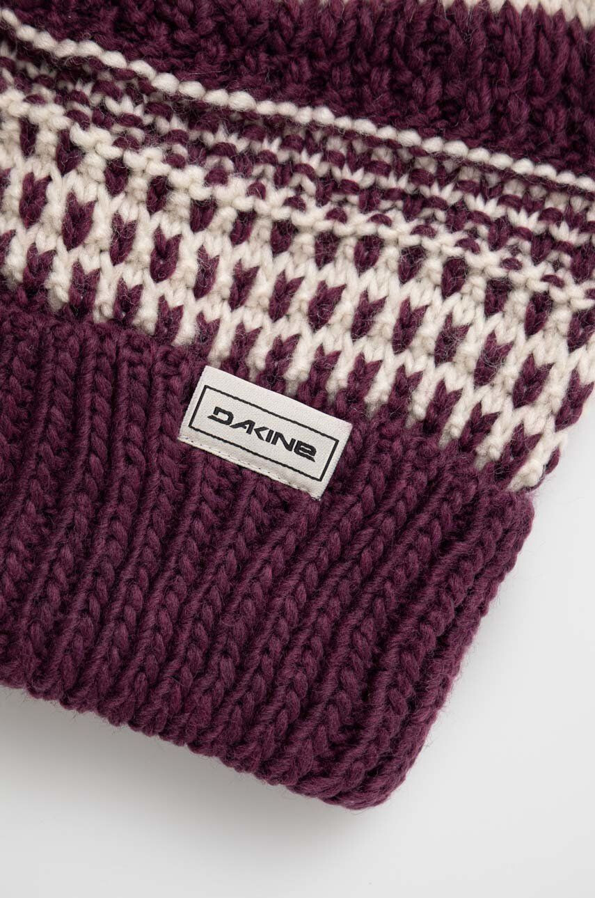 Dakine caciula Davina Beanie culoarea violet din tricot gros - Pled.ro